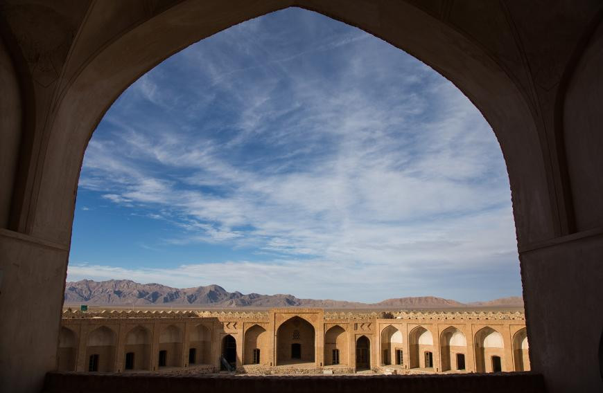 نمای کاروانسرا