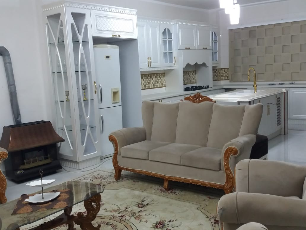 اتاق پذیرایی آشپزخانه