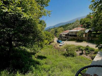 تراسی دلباز با چشم‌انداز کوهستان‌های سرسبز (طبقه1)
