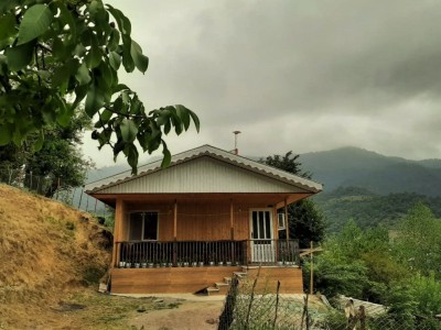 کلبه چوبی جنگلی با دسترسی عالی