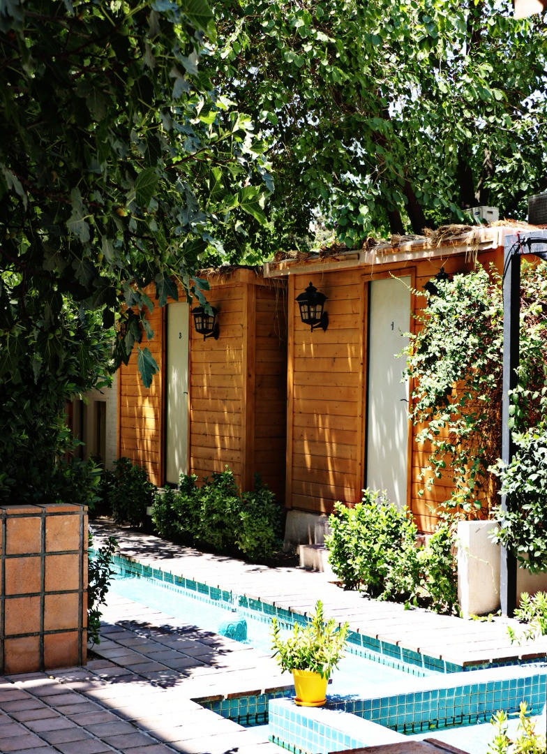 نمای کلبه‌ها