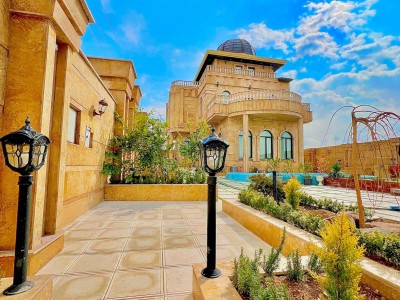 ویلای تریپلکس ۴ خوابه استخر روباز آبگرم ۴فصل