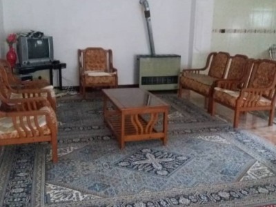 یک خوابه مبله چشم اندازباغ و حیاط محوطه