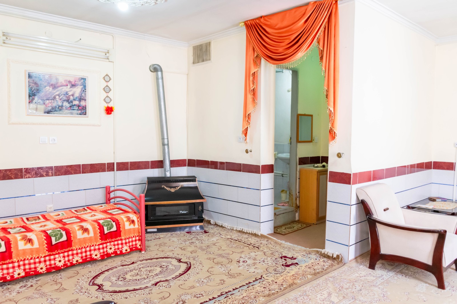 هال و بخاری گازی