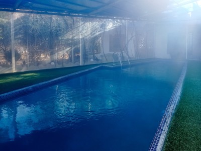 ویلای دوبلکس سه خوابه دارای استخر آبگرم