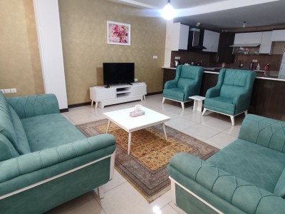 واحد (1) مبله دو خوابه با پارکینگ سرپوشیده