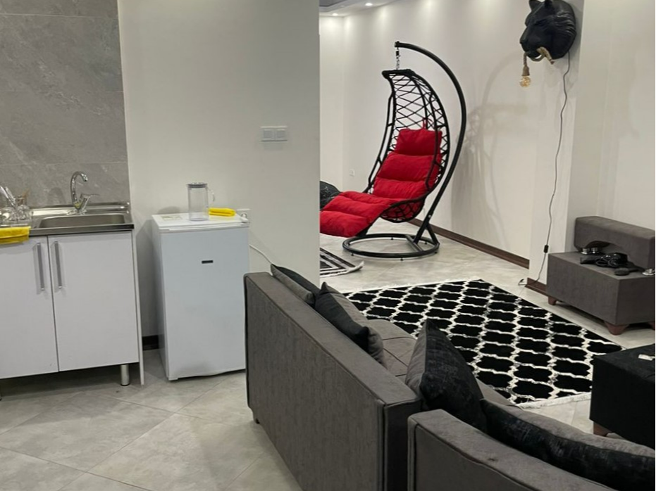 اتاق پذیرایی و آشپزخانه اتاق پذیرایی و آشپزخانه