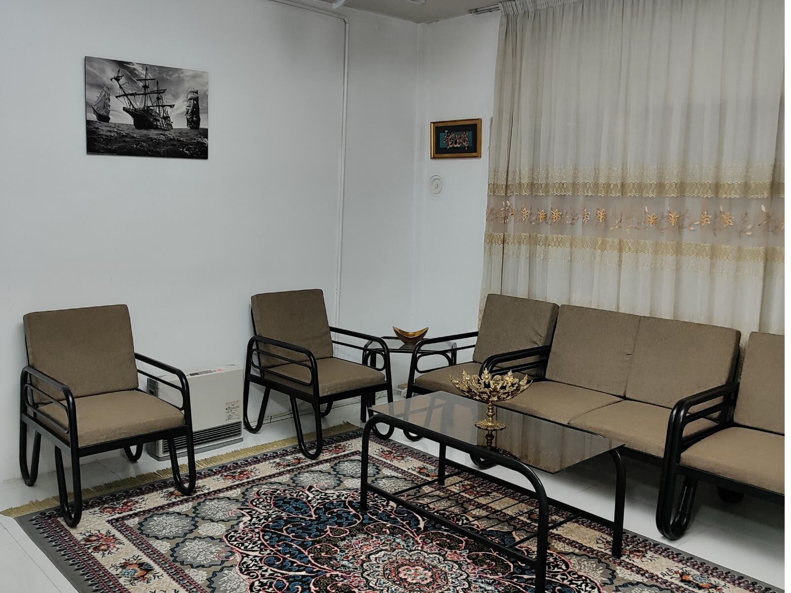 پذیرایی با بخاری هوشمند ژاپنی پذیرایی با بخاری هوشمند ژاپنی