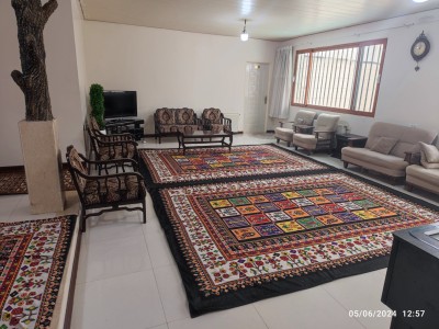 باغ ویلای 3 خوابه با استخر آبگرم و سقف باز شو