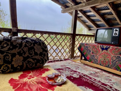 خانه روستایی تک خواب دربست در محیطی آرام