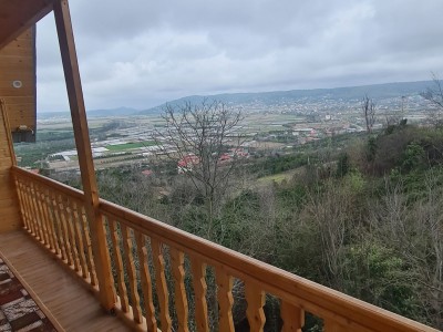 کلبه سوئیسی دوبلکس تک خواب در روستای قرآن تالار