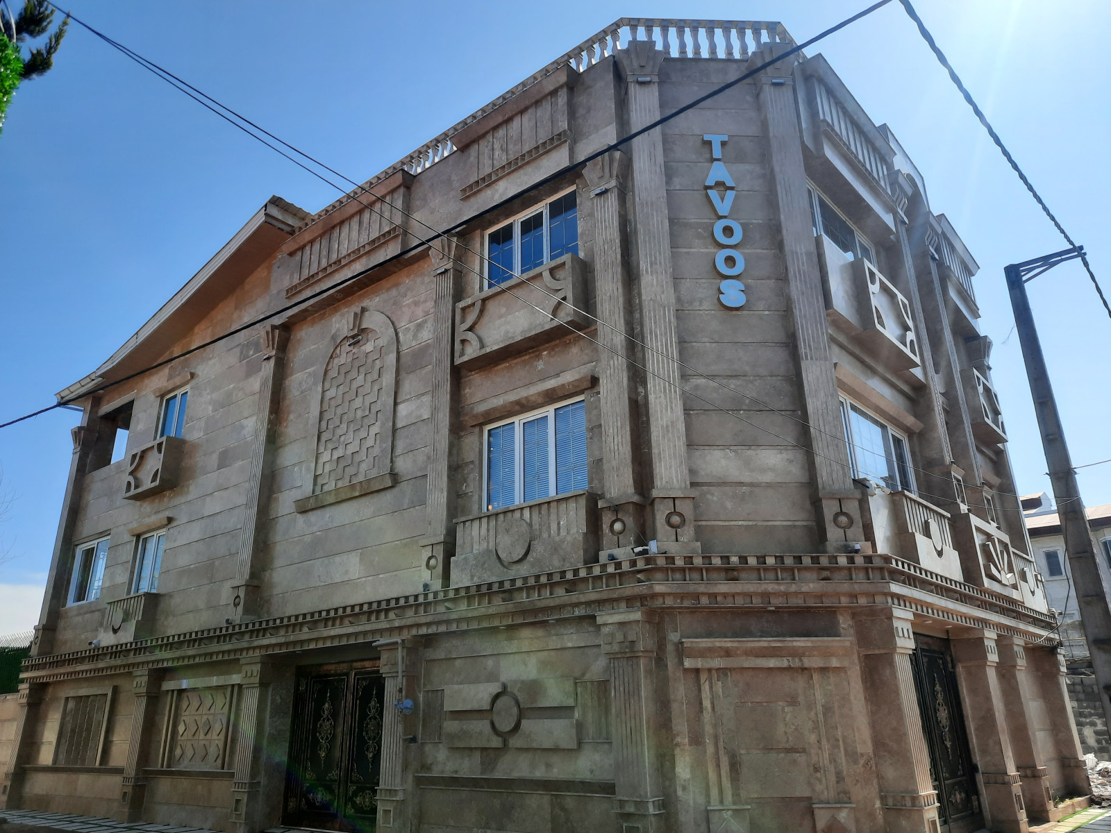 نمای رومی ویلا