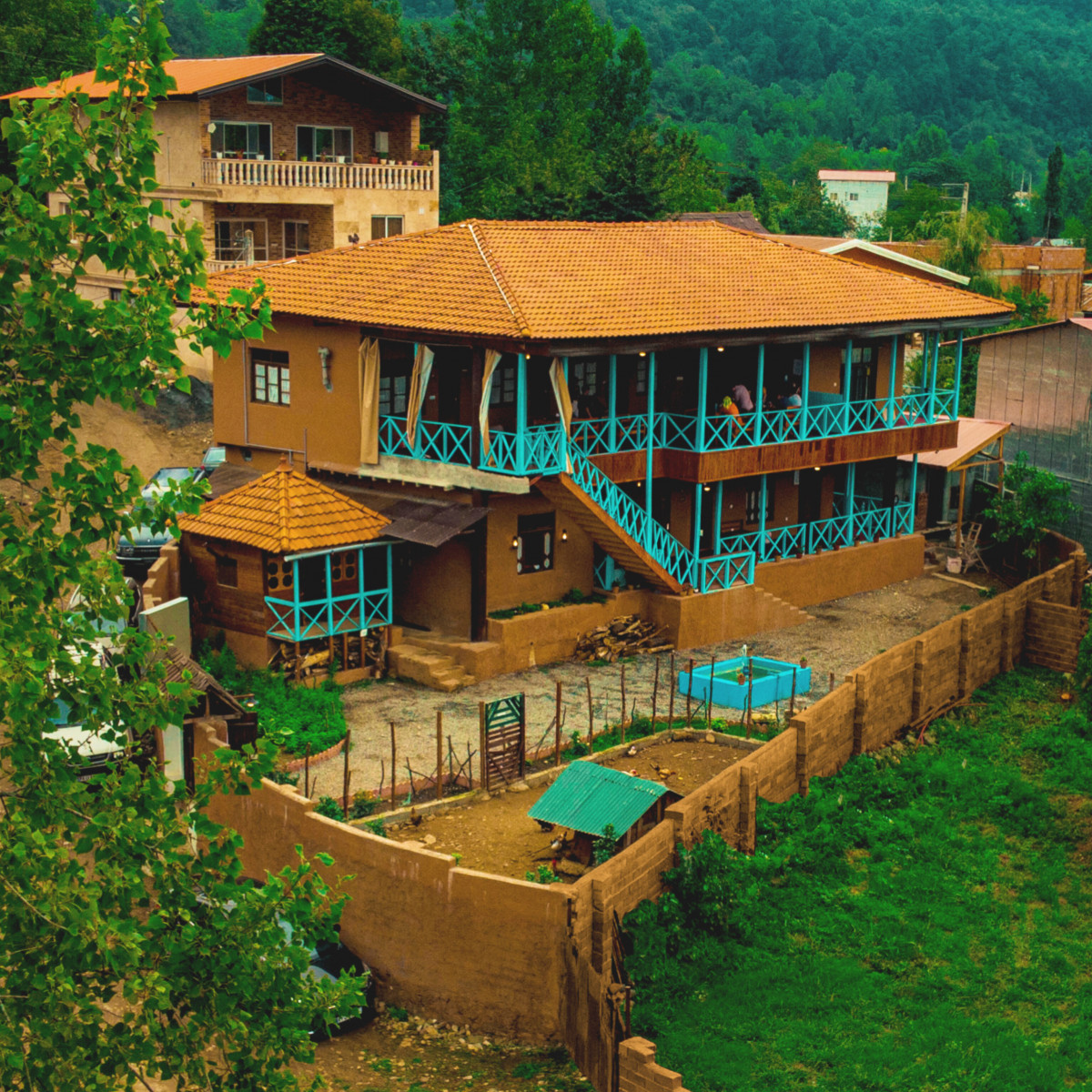 نمای اقامتگاه