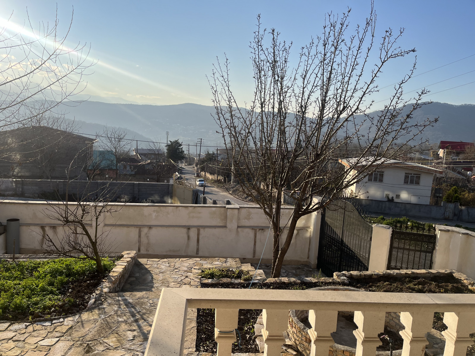 نمای تراس