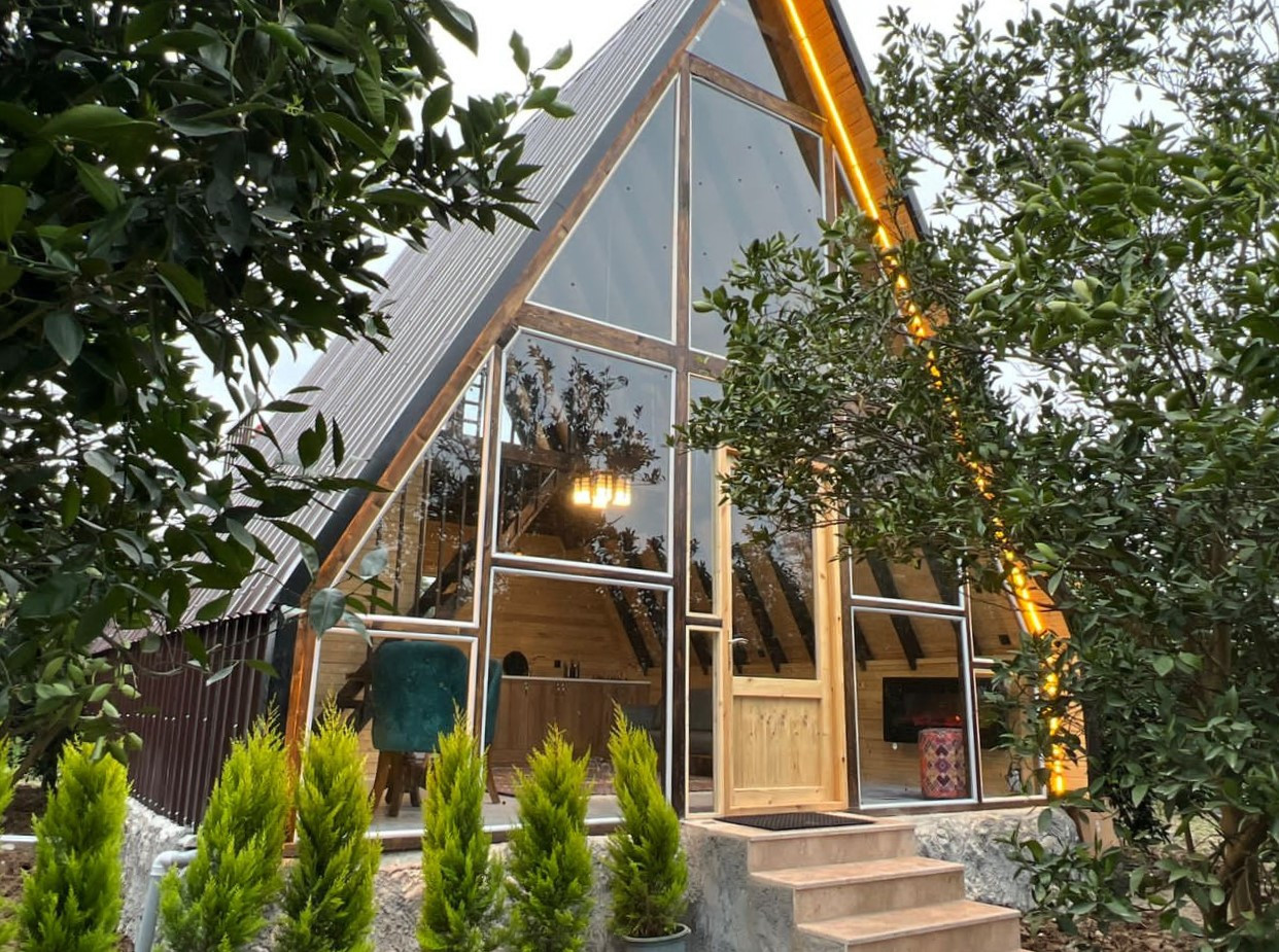 نمای کلبه