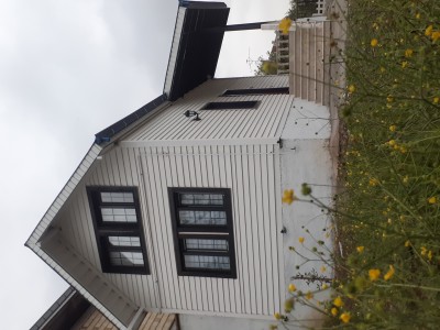 ویلای دوبلکس چوبی یونانی تک خواب