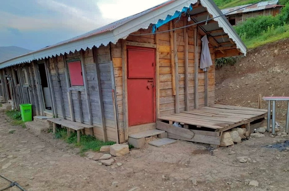 نمای کلبه