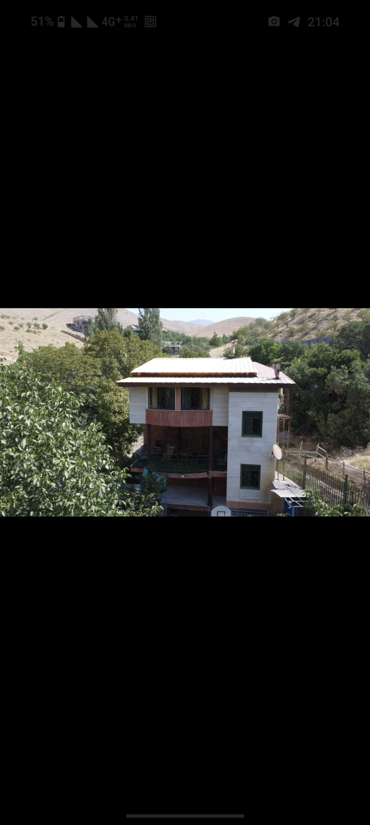 نمای ویلا از بالا نمای ویلا از بالا