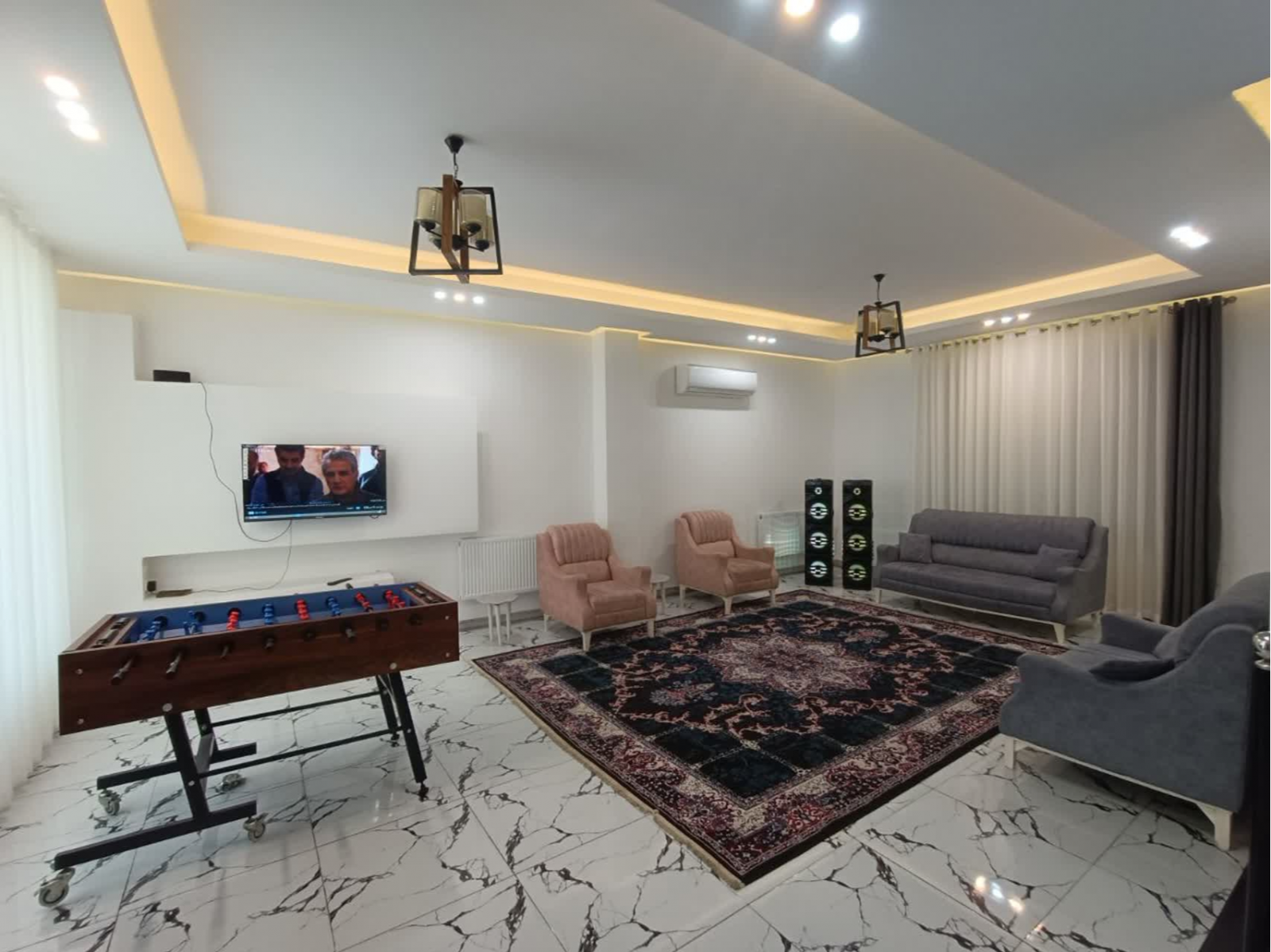 حال پذیرایی سیستم سوتی قوی