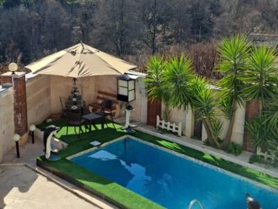 باغ ویلای تریپلکس دو خوابه استخردار با حیاطی دنج