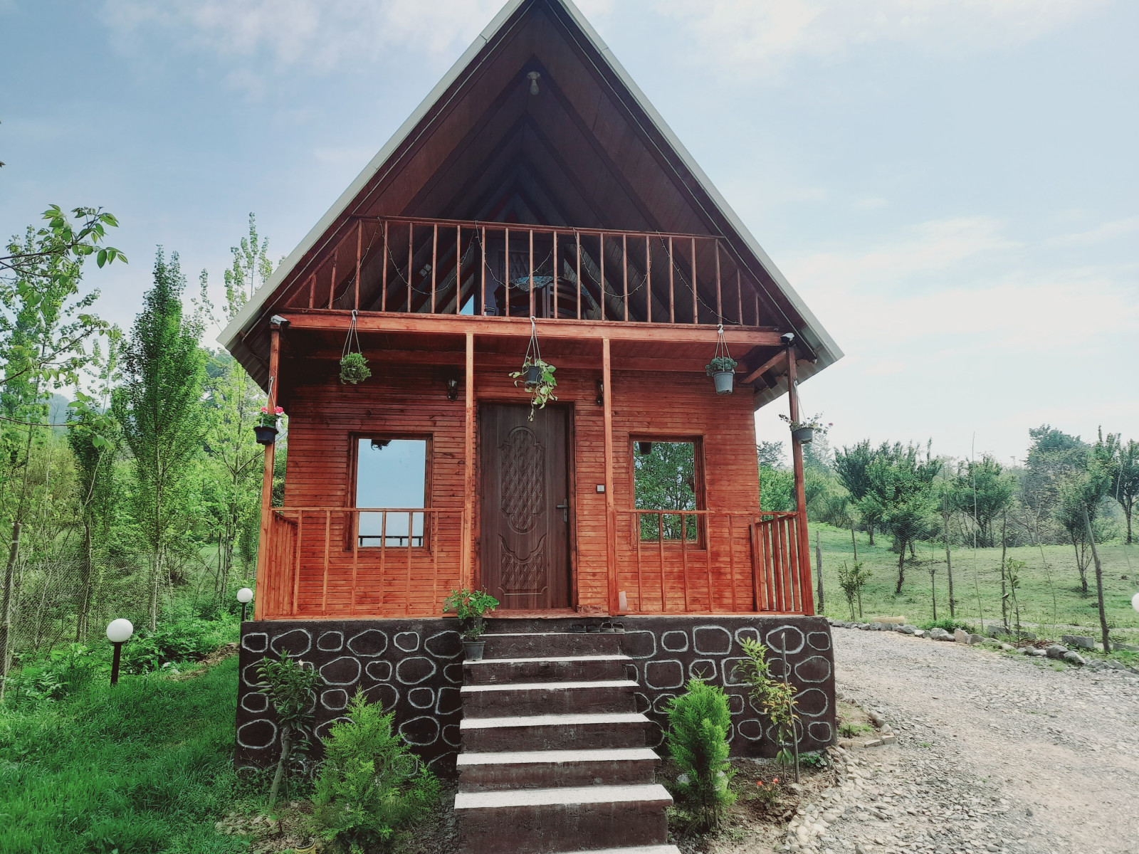 نمای کلبه
