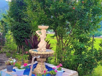 ویلای دوخوابه روستای مرکیه باچشم اندازشالیزاروجنگل