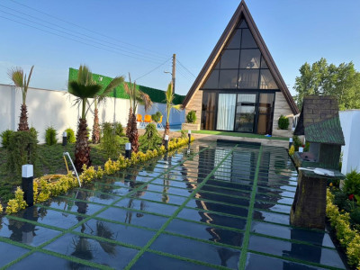 کلبه چوبی استخردار دوبلکس درسرخرود