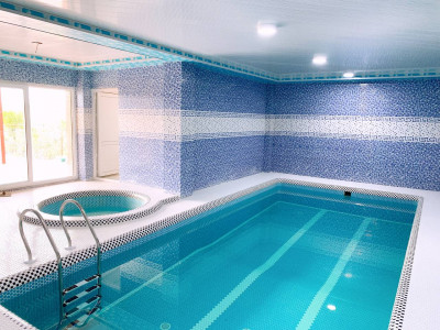 عمارت دوبلکس ستاره سهیل" اتاق بازی, استخر حمام ترک