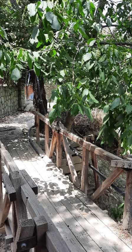 محوطه اطراف اقامتگاه