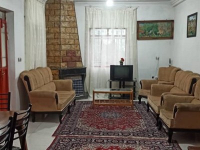 باغ ویلای نیم‌پیلوت دو خوابه در محیطی آرام