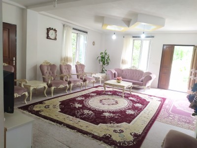 ویلای مبله دو خوابه جنگلی با امکانات رفاهی