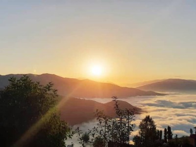 واحد ویلایی با منظره کوهستان