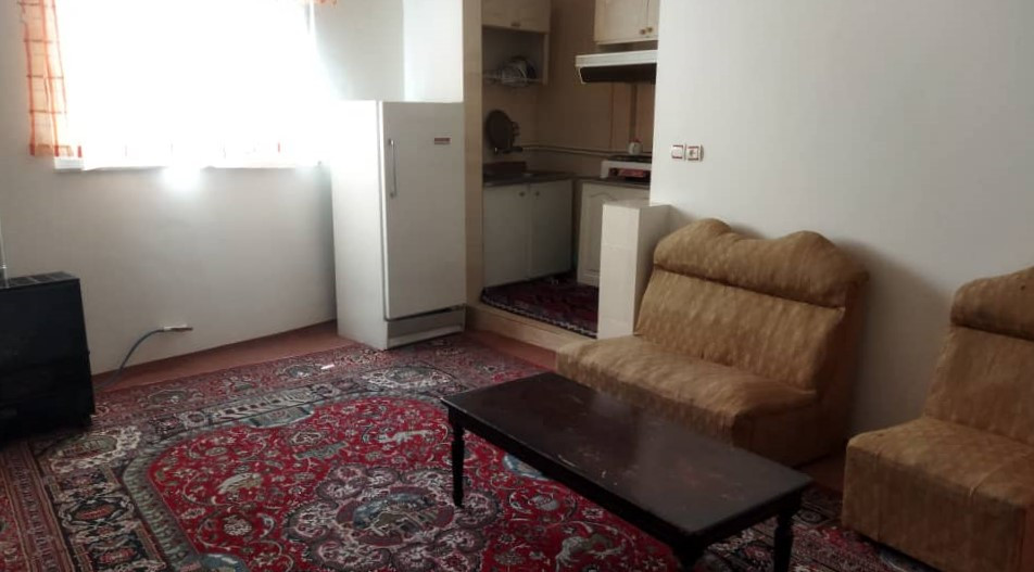 اتاق پذیرایی و آشپزخانه