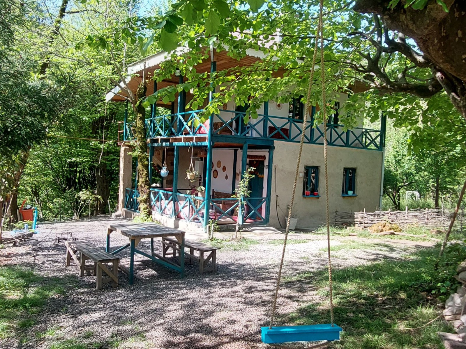 نمای کلبه