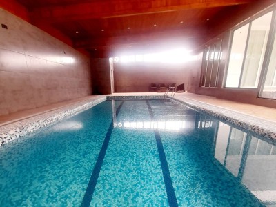 باغ ویلای دوبلکس دو خوابه استخردار با امکانات بازی