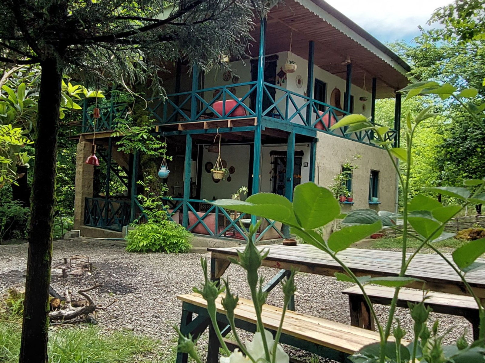 نمای کلبه