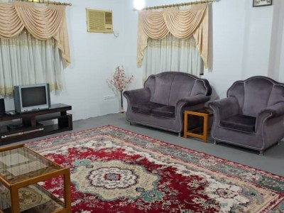 واحد مبله دو خوابه با پارکینگ سرپوشیده در چمستان
