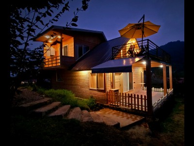 ویلای چوبی دوبلکس دو خوابه ماسالیکا