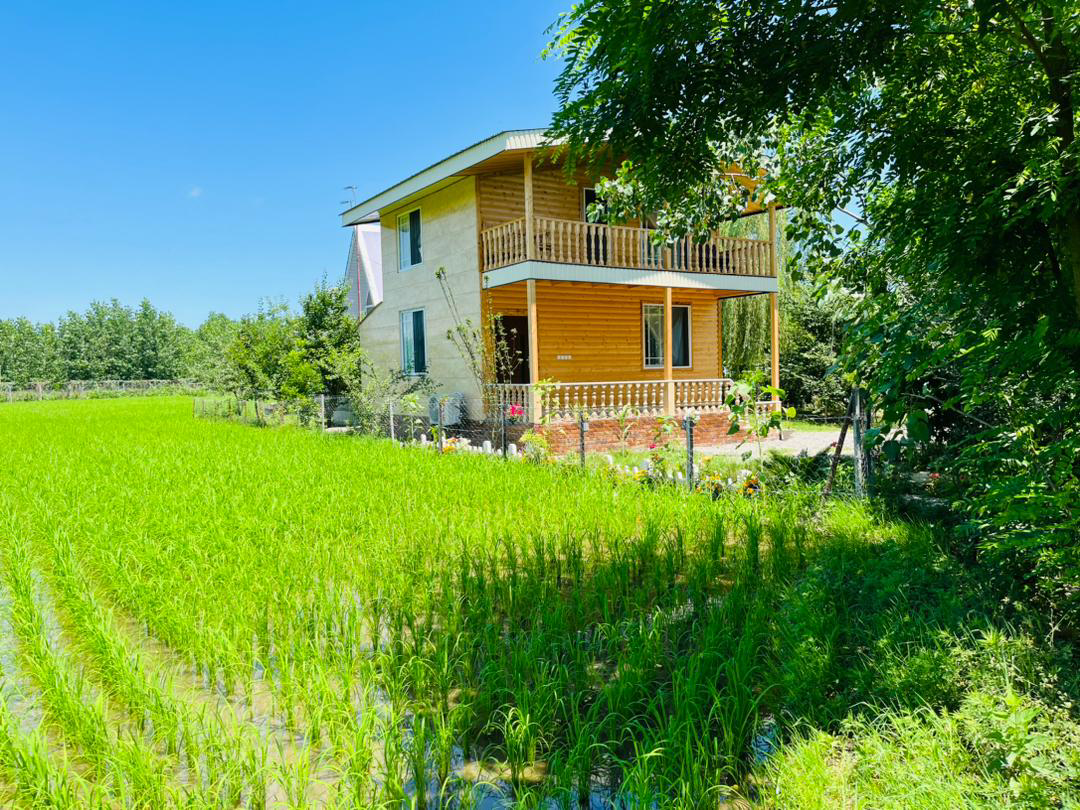 نمای بیرون کلبه نمای بیرون کلبه