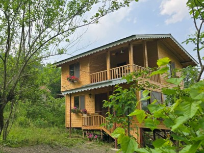 کلبه چوبی و جنگلی در ماسال