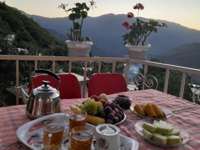 ویلای با صفای یسنا در روستای قورچای