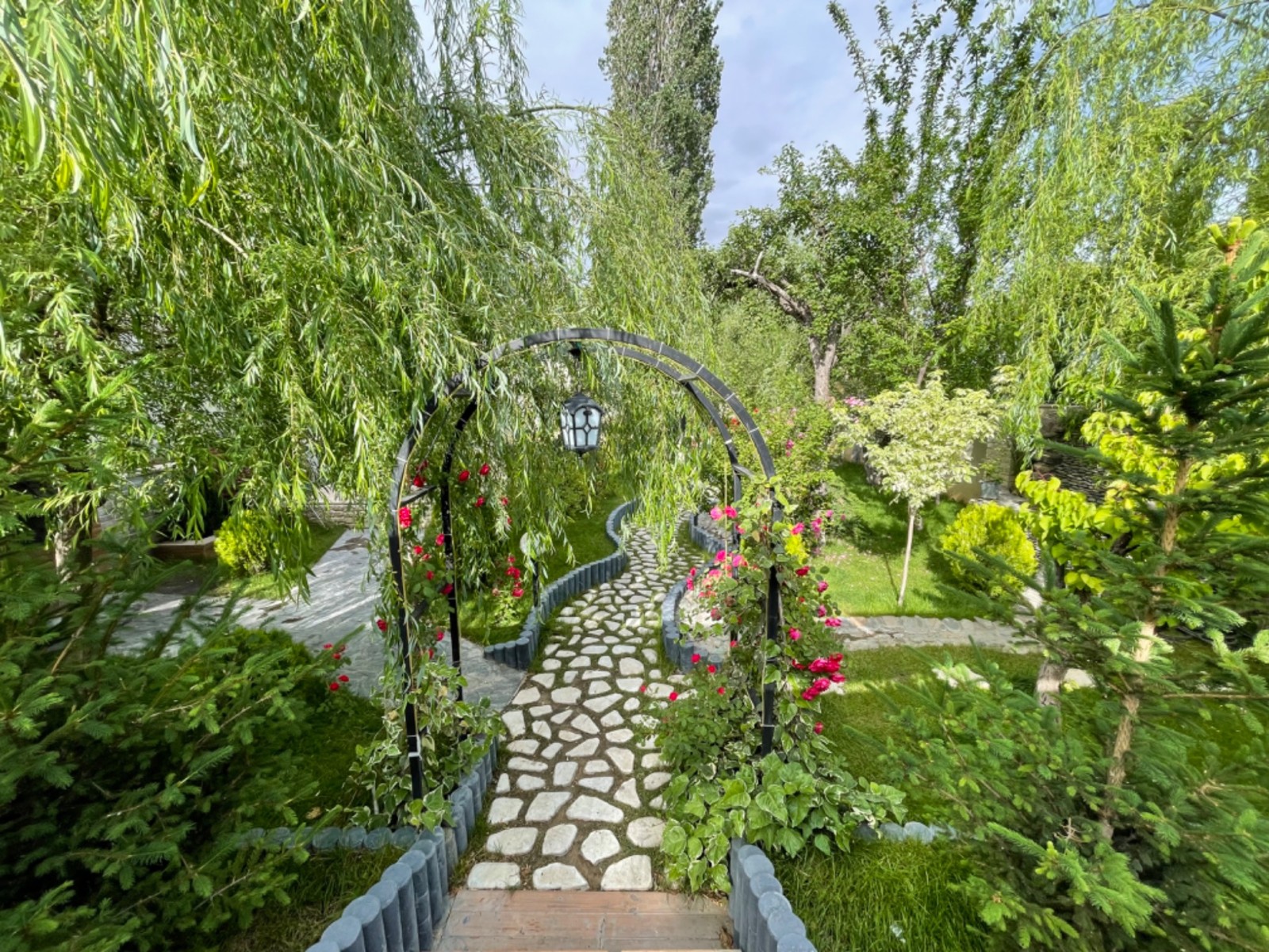 محوطه و آلاچیق