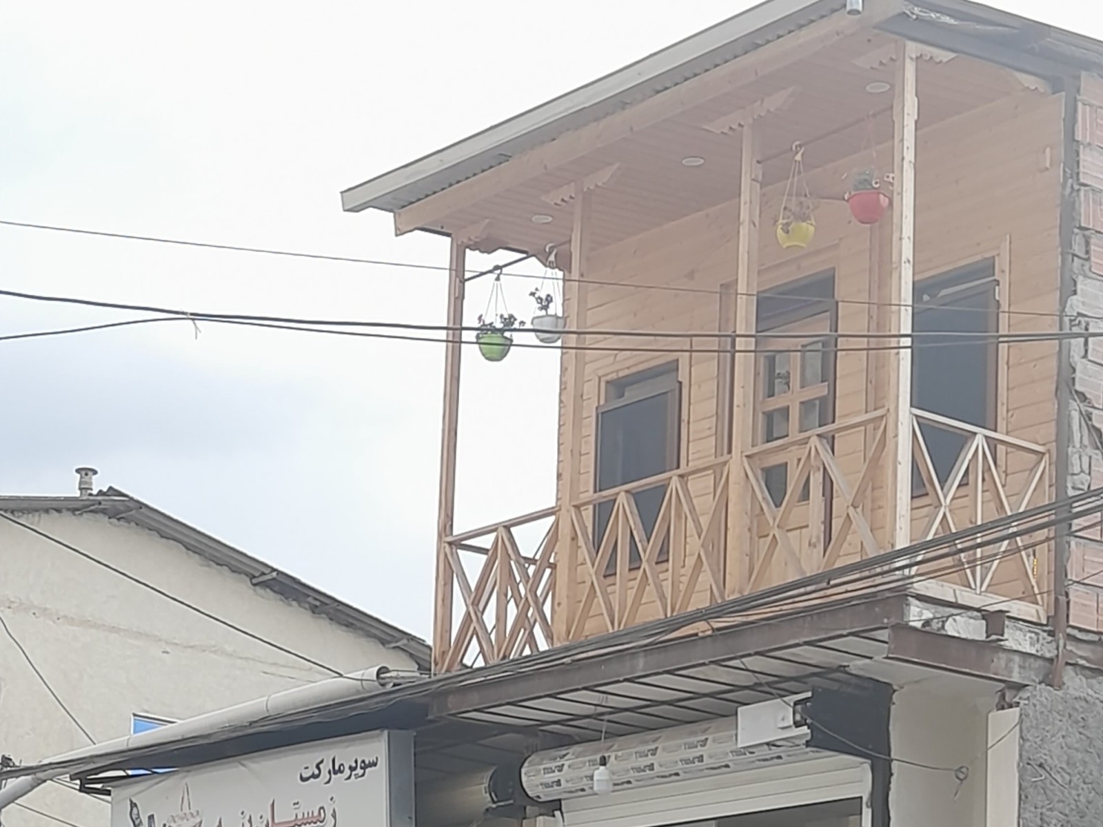 نمای کلبه