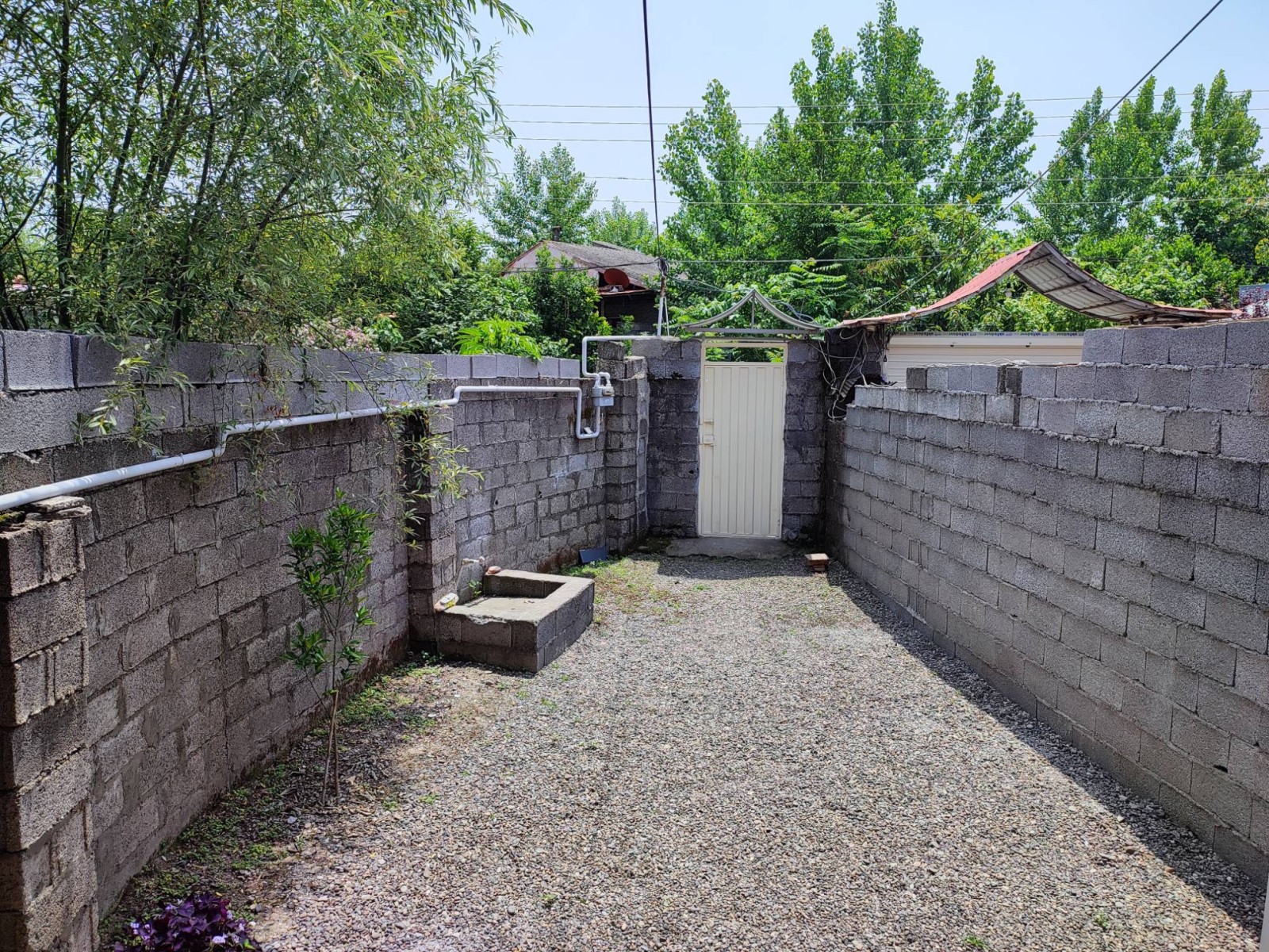 نمای حیاط