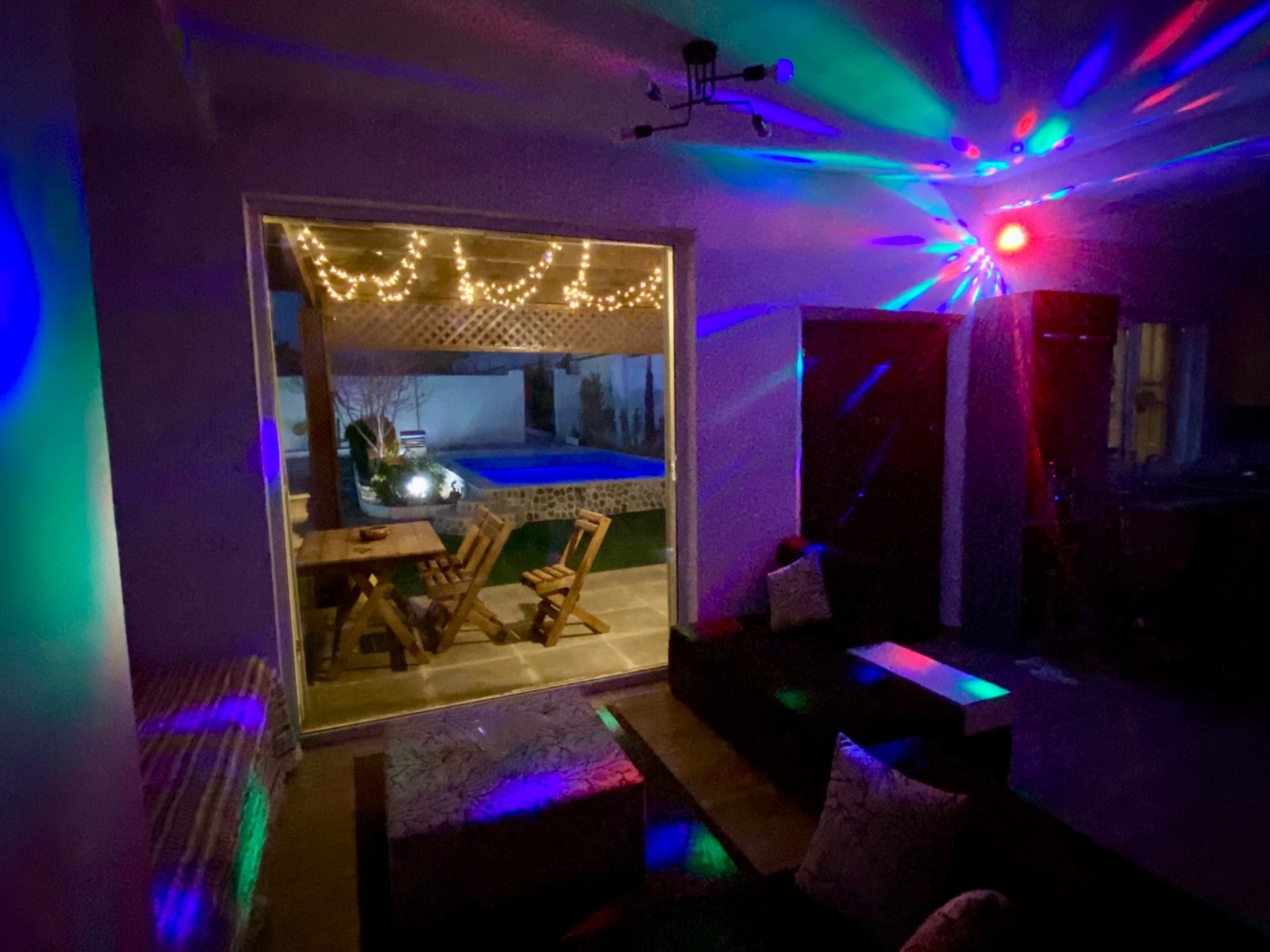 رقص نور همگام با اهنگ