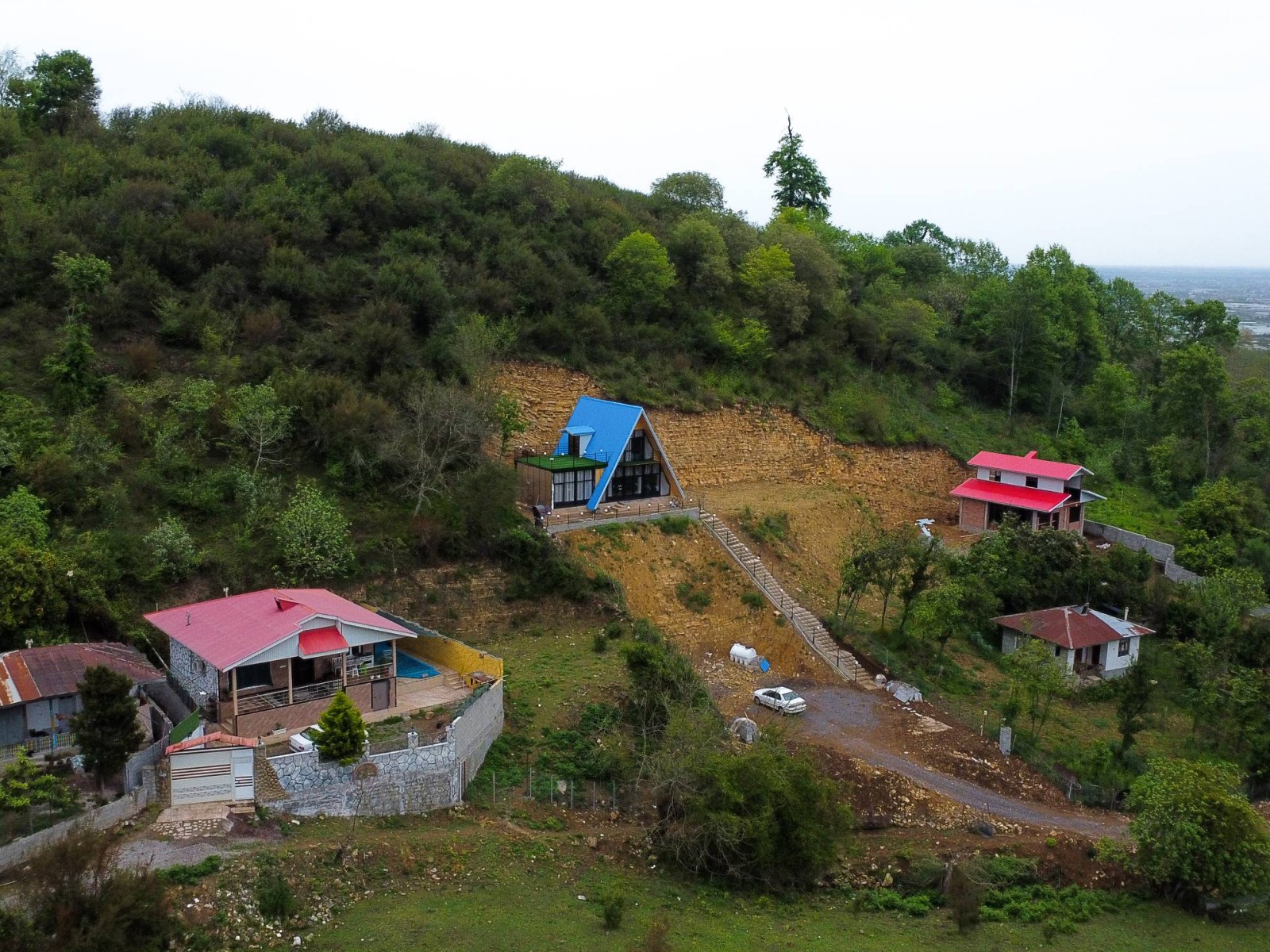 نمای بیرونی ساختمان