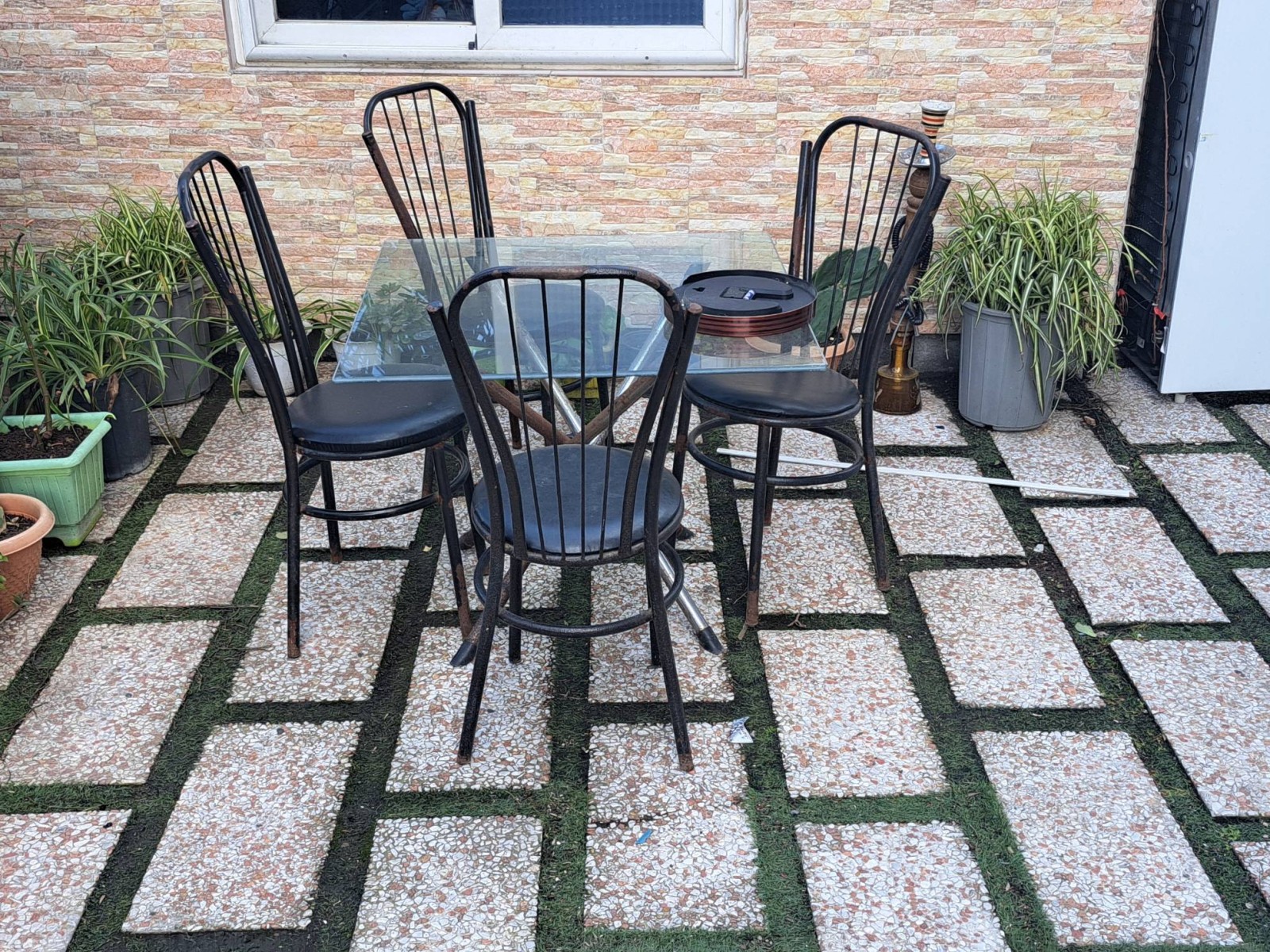 حیاط مجموعه