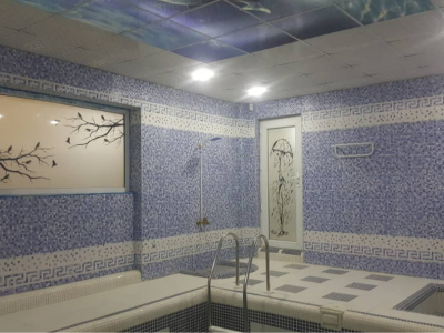 باغ ویلای تک خواب با استخر سرپوشیده اب گرم