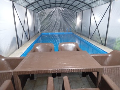 ویلای تک خواب با استخر ابگرم سرپوشیده چناران ویلای تک خواب با استخر ابگرم سرپوشیده چناران