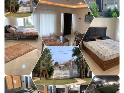 ویلای نوساز تک خوابه لوکس - (گل سرخ / شکوفه / نسیم/ بهارنارنج)